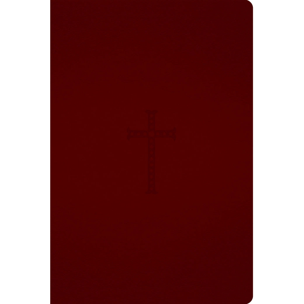 ESV-Catholic Edition Leather Bible  (Red)
