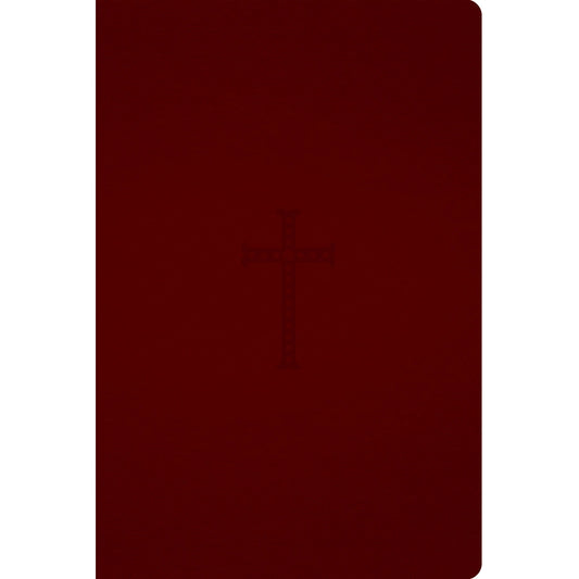 ESV-Catholic Edition Leather Bible  (Red)
